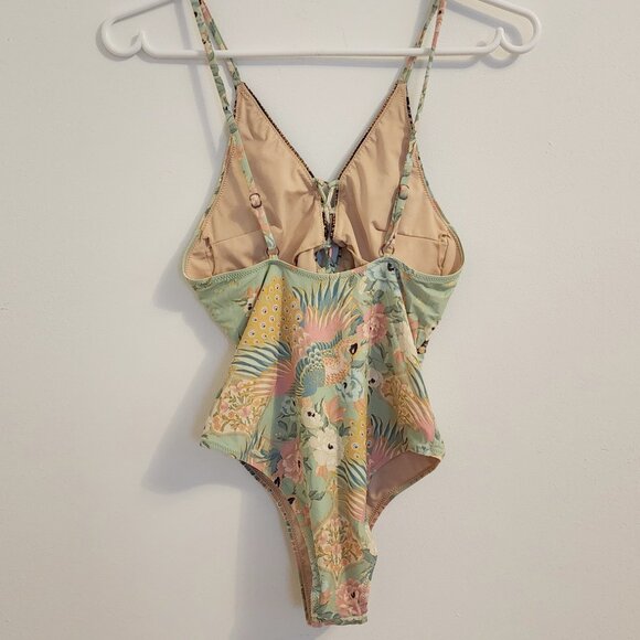 Spell Cloud Dancer Tie Up One Piece Sage XS b126 - Picture 5 of 16